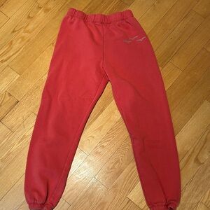 Coral lazy pants